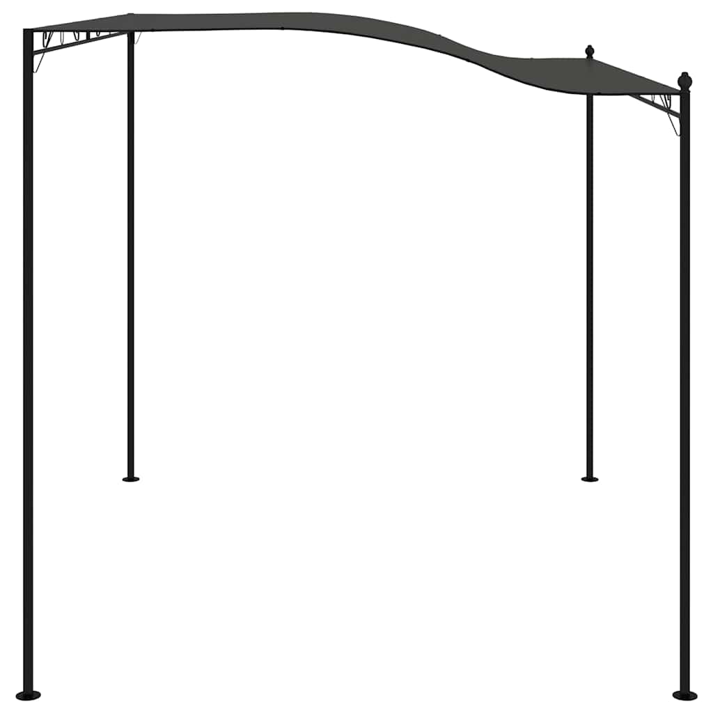 vidaXL Copertină de soare, antracit, 3 x 2,4 m