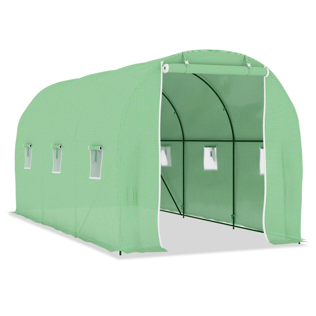 vidaXL Seră, 9 m², 4,5 x 2 x 2 m vidaXL Seră, 9 m², 4,5 x 2 x 2 m