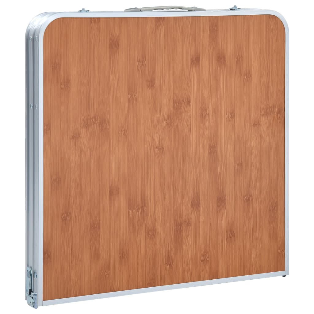 vidaXL Masă de camping pliabilă, 120 x 60 cm, aluminiu vidaXL Masă de camping pliabilă, 120 x 60 cm, aluminiu