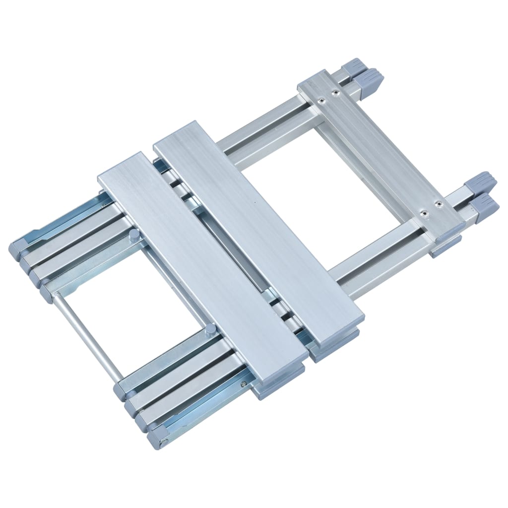 vidaXL Taburet de camping, 28 x 26 x 39 cm, aluminiu vidaXL Taburet de camping, 28 x 26 x 39 cm, aluminiu