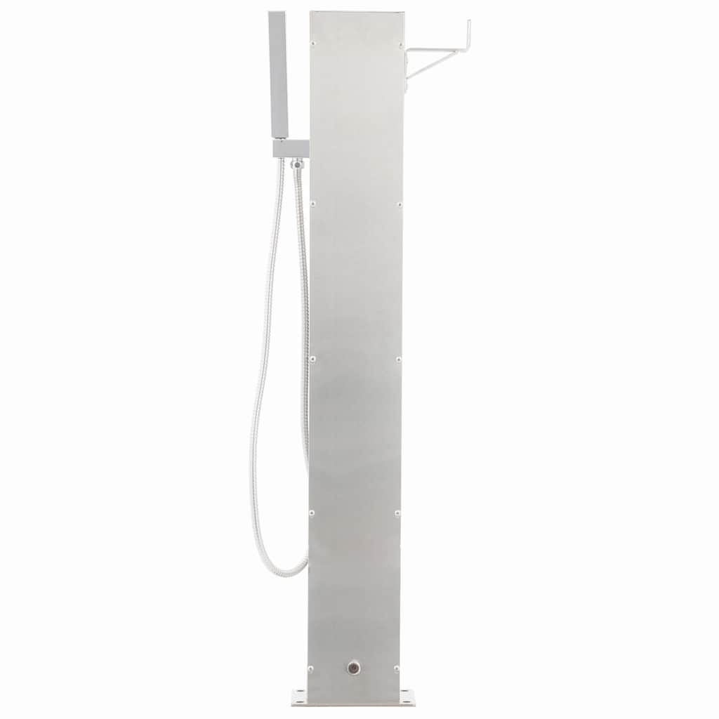 vidaXL Robinet de duș pentru grădină, 110 cm, oțel inoxidabil vidaXL Robinet de duș pentru grădină, 110 cm, oțel inoxidabil