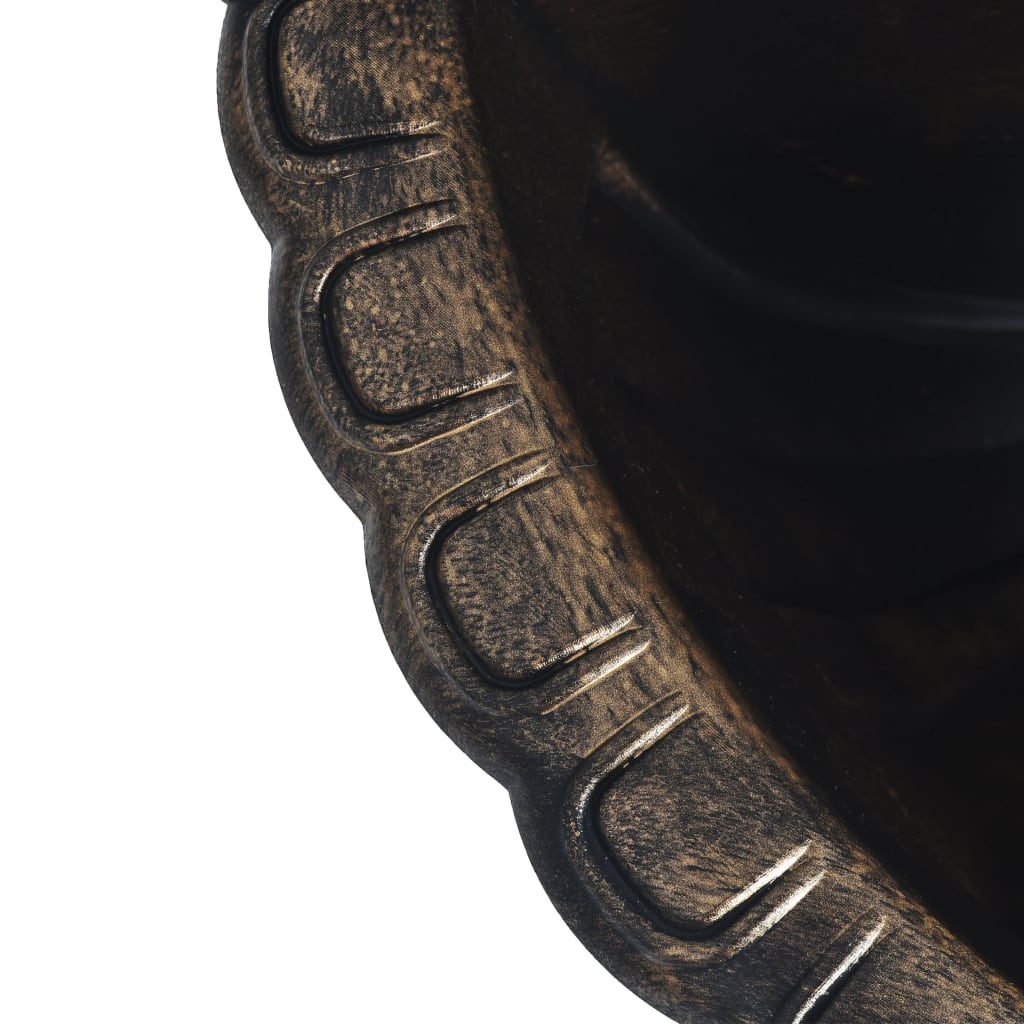 vidaXL Fântână de perete cu design cap de leu, bronz vidaXL Fântână de perete cu design cap de leu, bronz