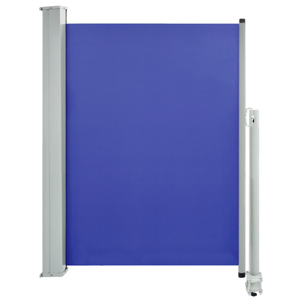 vidaXL Copertină laterală retractabilă terasă, albastru, 100x300 cm