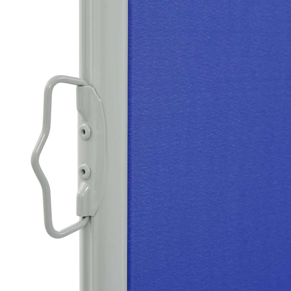 vidaXL Copertină laterală retractabilă de terasă, albastru, 120x300 cm vidaXL Copertină laterală retractabilă de terasă, albastru, 120x300 cm