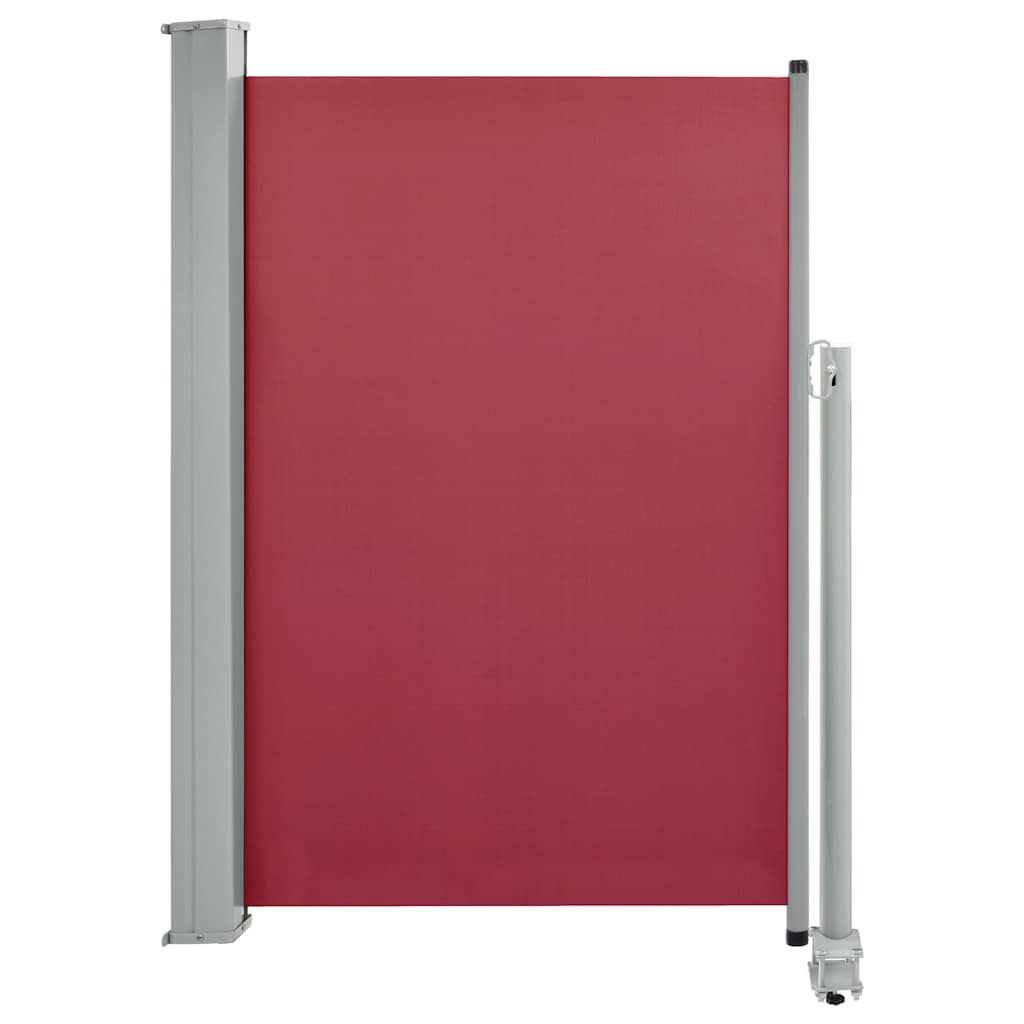 vidaXL Copertină laterală retractabilă de terasă, roșu, 120 x 300 cm vidaXL Copertină laterală retractabilă de terasă, roșu, 120 x 300 cm