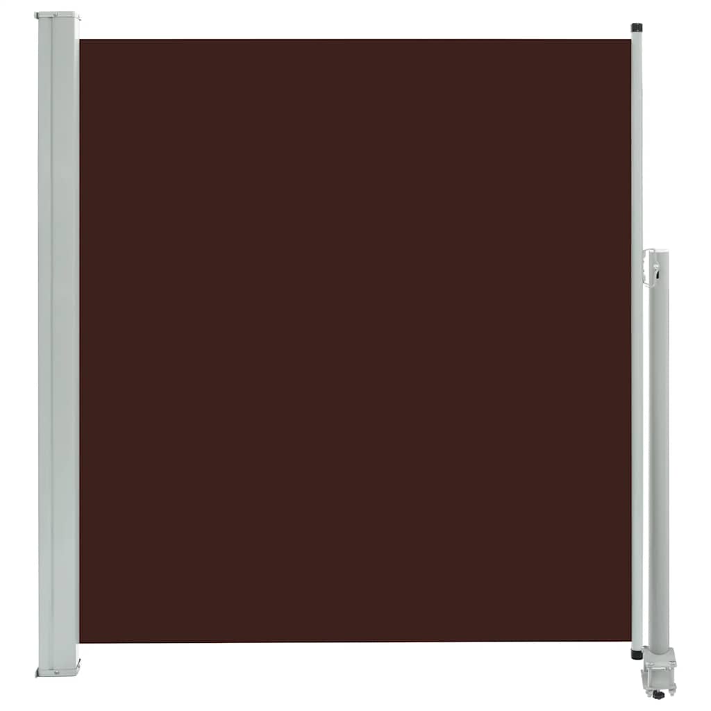 vidaXL Copertină laterală retractabilă, maro, 140 x 300 cm vidaXL Copertină laterală retractabilă, maro, 140 x 300 cm
