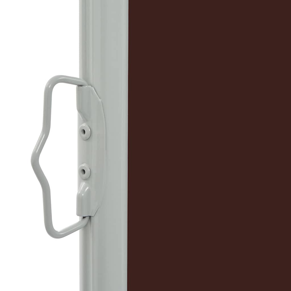 vidaXL Copertină laterală retractabilă, maro, 140 x 300 cm vidaXL Copertină laterală retractabilă, maro, 140 x 300 cm