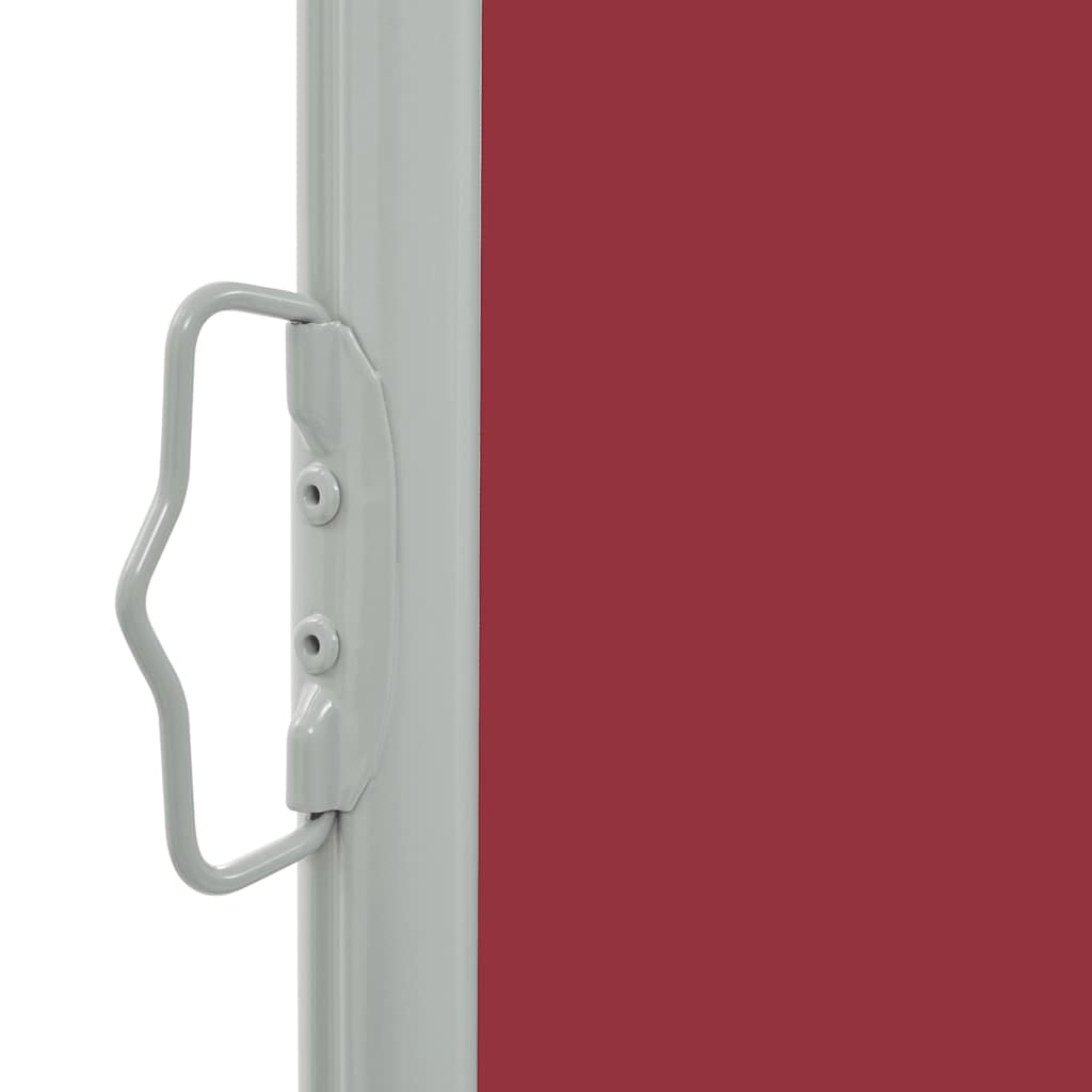 vidaXL Copertină laterală retractabilă de terasă, roșu, 140 x 300 cm vidaXL Copertină laterală retractabilă de terasă, roșu, 140 x 300 cm