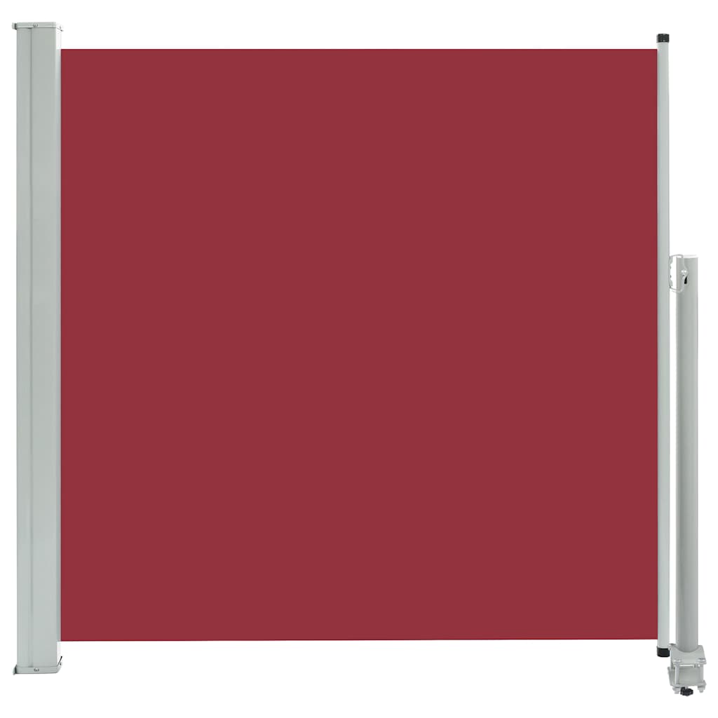 vidaXL Copertină laterală retractabilă de terasă, roșu, 160 x 300 cm vidaXL Copertină laterală retractabilă de terasă, roșu, 160 x 300 cm