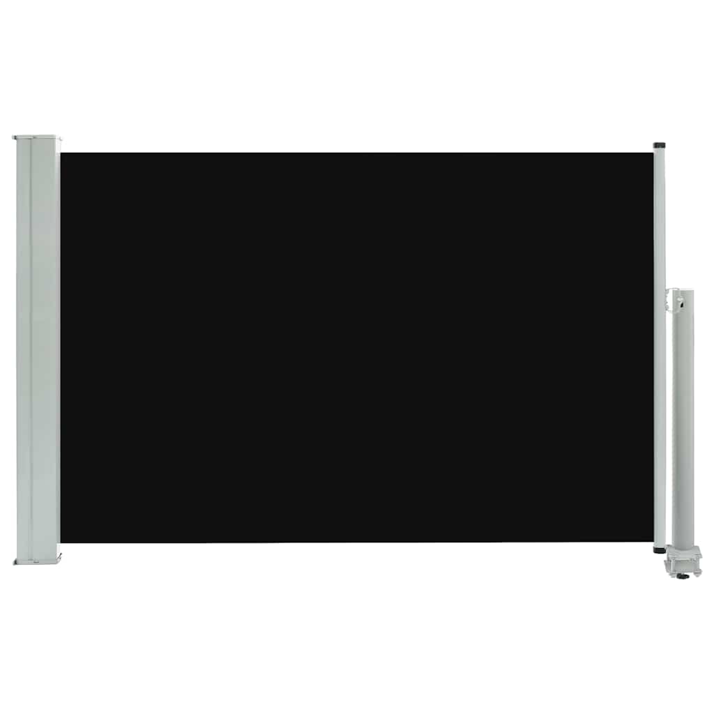 vidaXL Copertină laterală retractabilă de terasă, negru, 60 x 300 cm vidaXL Copertină laterală retractabilă de terasă, negru, 60 x 300 cm