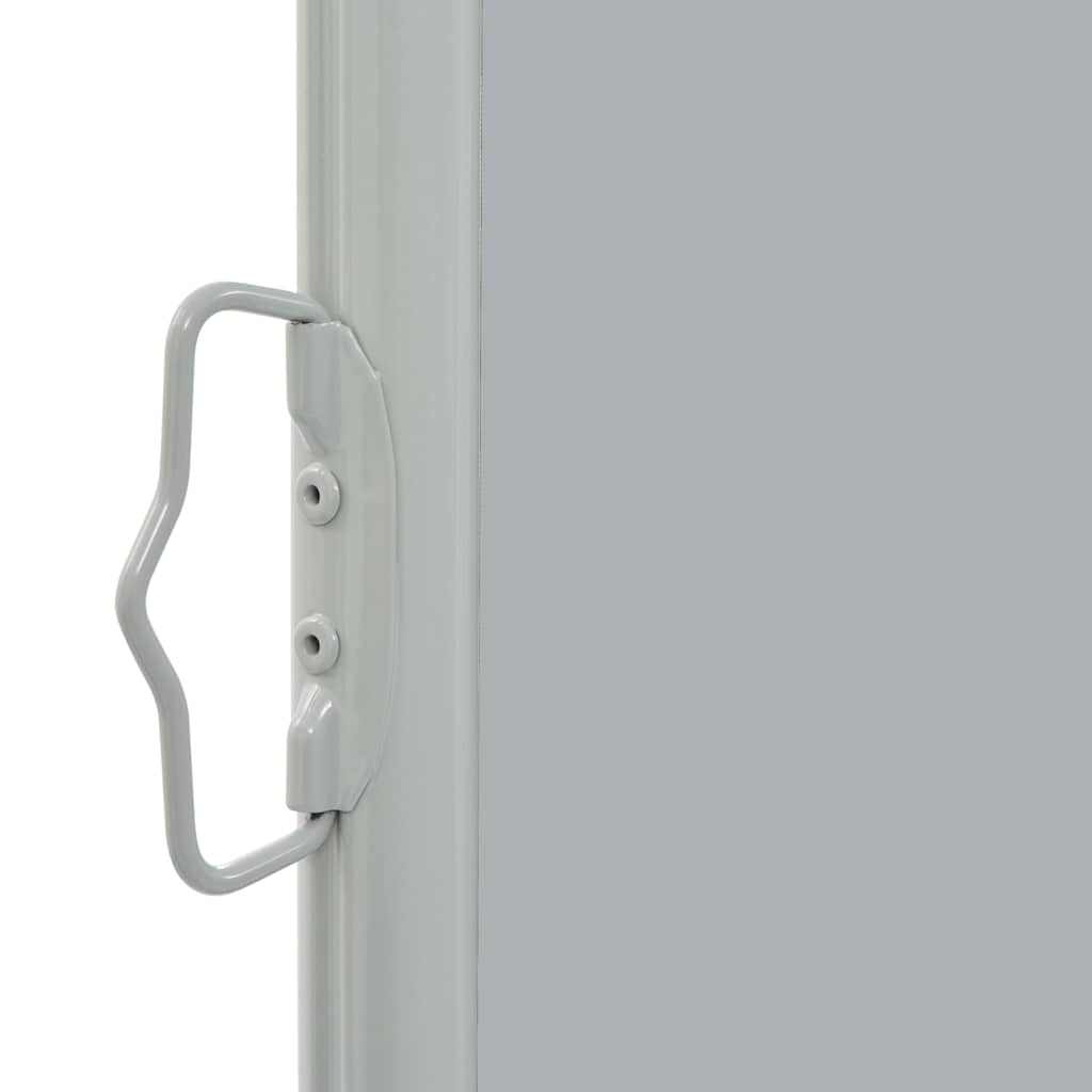 vidaXL Copertină laterală retractabilă de terasă, gri, 60 x 300 cm