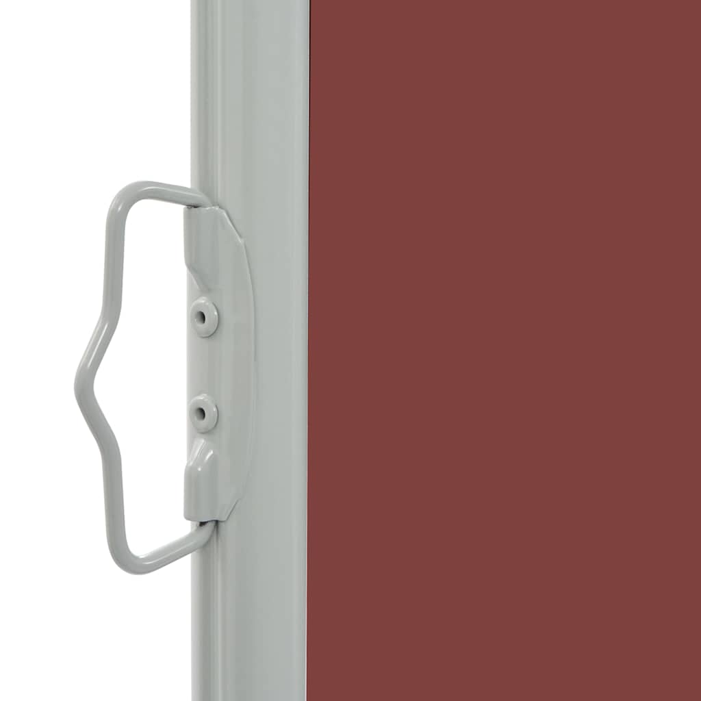 vidaXL Copertină laterală retractabilă de terasă, maro, 60 x 300 cm vidaXL Copertină laterală retractabilă de terasă, maro, 60 x 300 cm