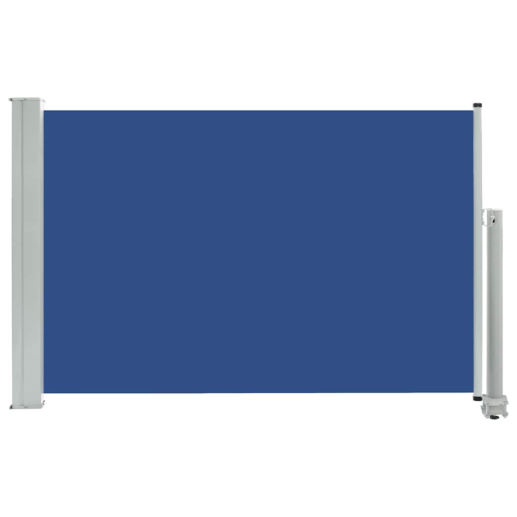 vidaXL Copertină laterală retractabilă de terasă, albastru, 60x300 cm