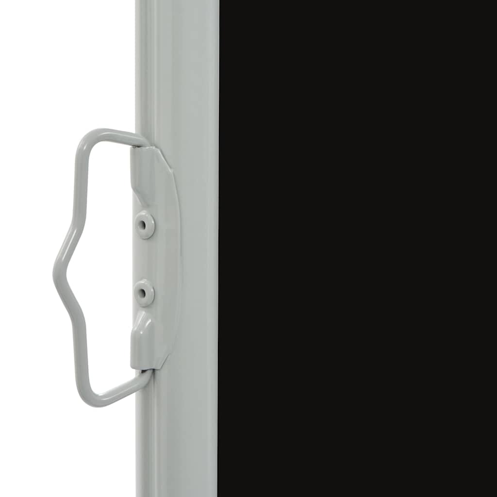 vidaXL Copertină laterală retractabilă de terasă, negru, 80 x 300 cm vidaXL Copertină laterală retractabilă de terasă, negru, 80 x 300 cm