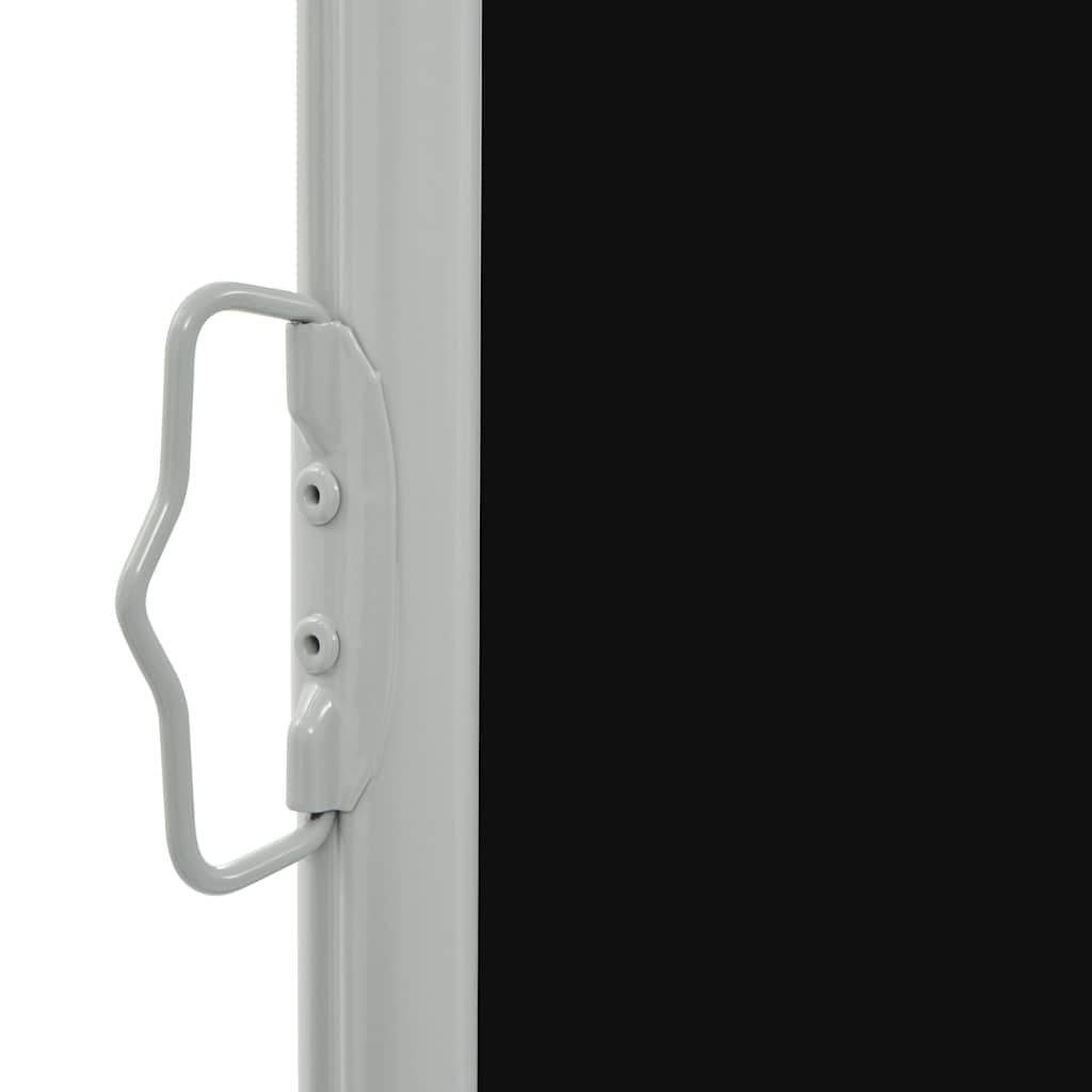 vidaXL Copertină laterală retractabilă de terasă, negru, 80 x 300 cm vidaXL Copertină laterală retractabilă de terasă, negru, 80 x 300 cm