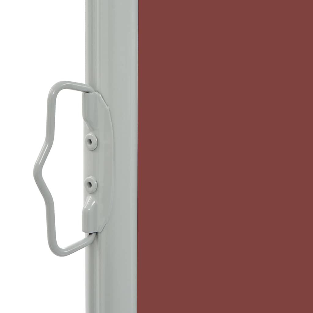 vidaXL Copertină laterală retractabilă de terasă, maro, 80 x 300 cm vidaXL Copertină laterală retractabilă de terasă, maro, 80 x 300 cm