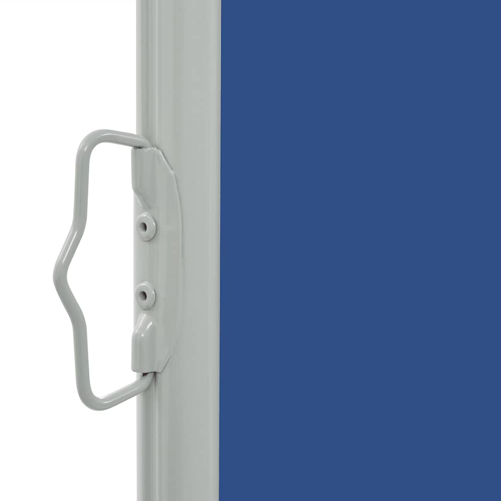 vidaXL Copertină laterală retractabilă de terasă, albastru, 80x300 cm vidaXL Copertină laterală retractabilă de terasă, albastru, 80x300 cm
