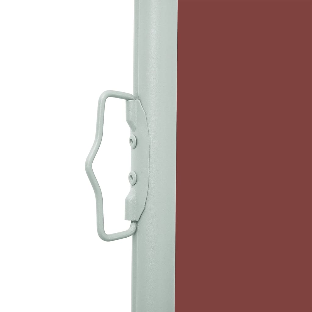 vidaXL Copertină laterală retractabilă de terasă, maro, 170 x 300 cm vidaXL Copertină laterală retractabilă de terasă, maro, 170 x 300 cm