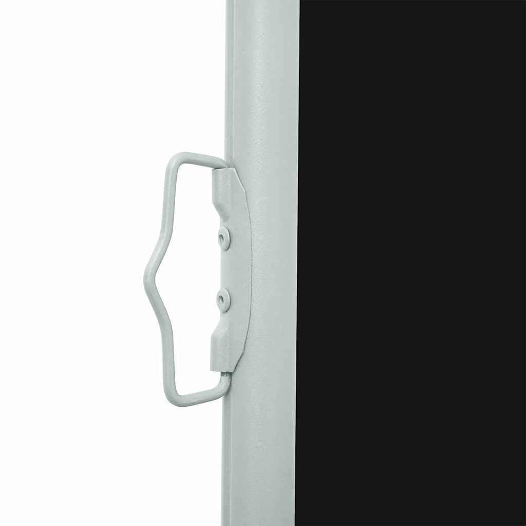 vidaXL Copertină laterală retractabilă de terasă, negru, 100x300 cm vidaXL Copertină laterală retractabilă de terasă, negru, 100x300 cm