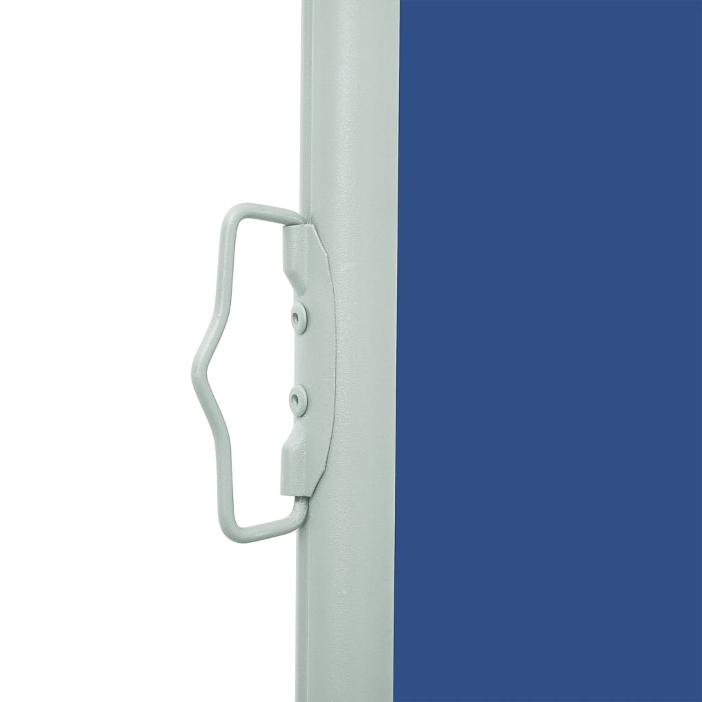 vidaXL Copertină laterală retractabilă terasă, albastru, 100x300 cm vidaXL Copertină laterală retractabilă terasă, albastru, 100x300 cm