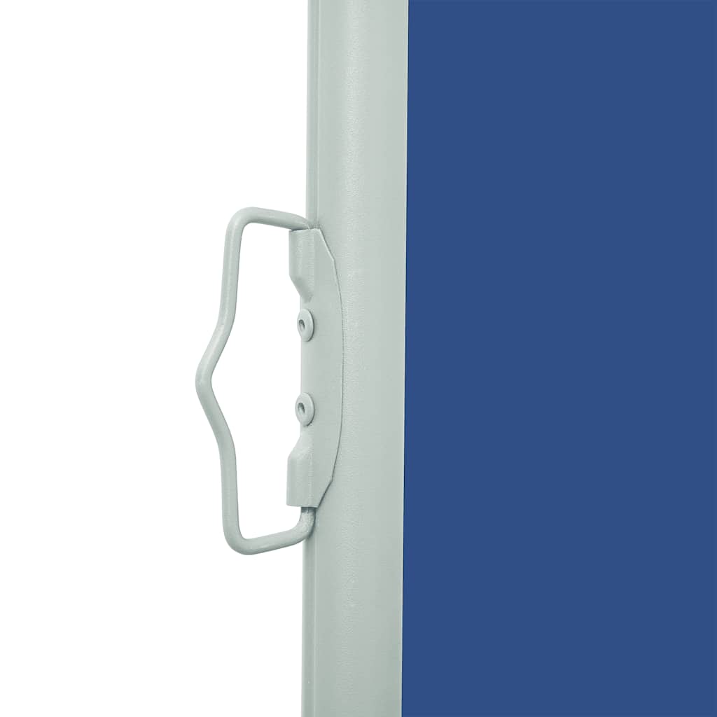 vidaXL Copertină laterală retractabilă terasă, albastru, 100x500 cm