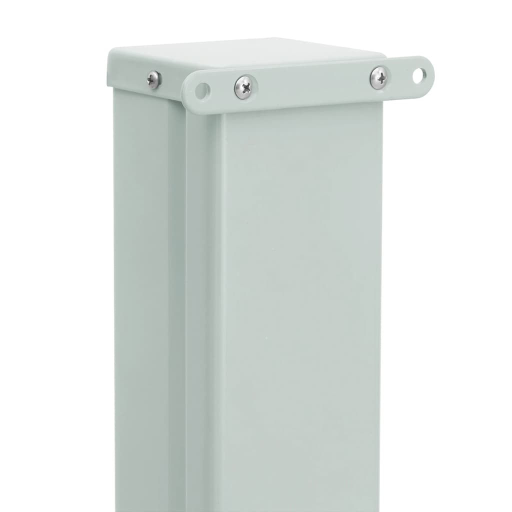 vidaXL Copertină laterală retractabilă de terasă, gri, 100 x 500 cm vidaXL Copertină laterală retractabilă de terasă, gri, 100 x 500 cm