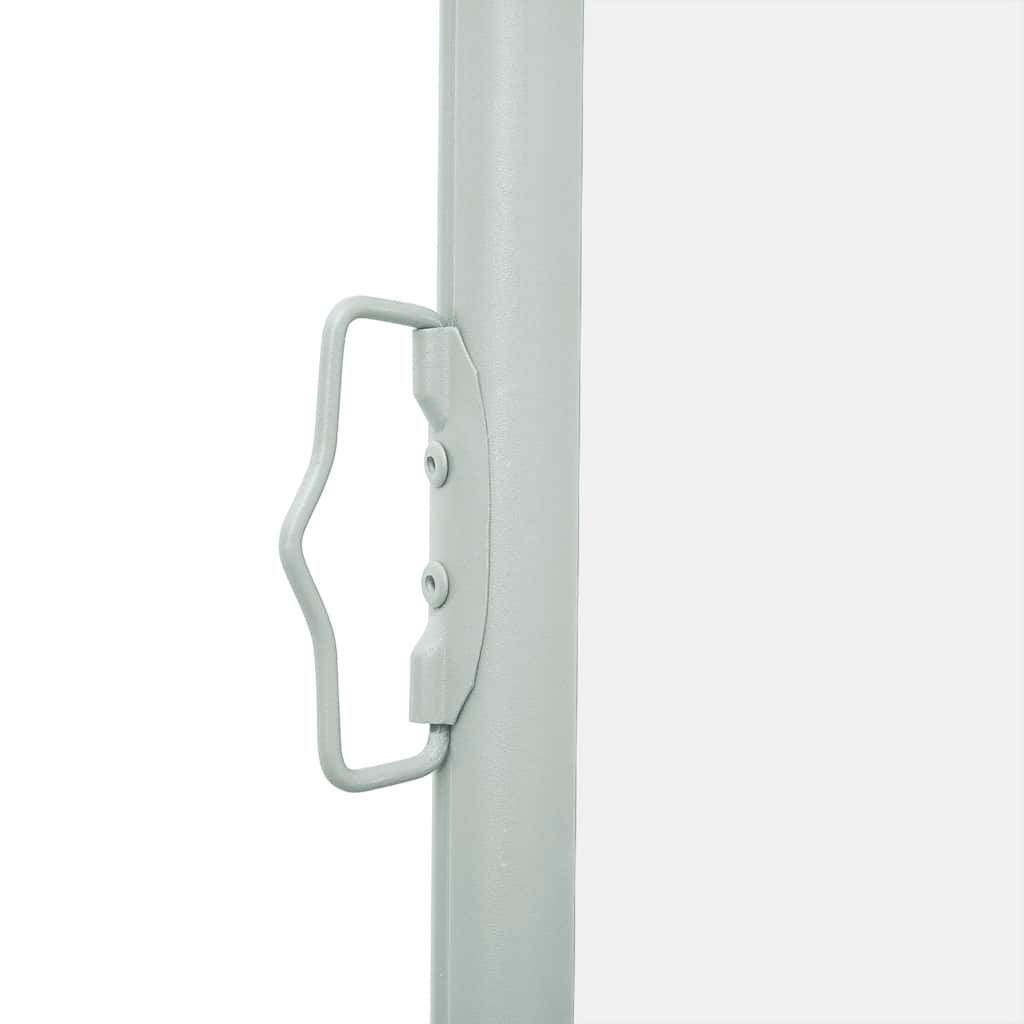 vidaXL Copertină laterală retractabilă de terasă, crem, 120 x 500 cm vidaXL Copertină laterală retractabilă de terasă, crem, 120 x 500 cm