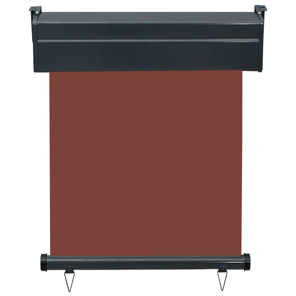 vidaXL Copertină laterală de balcon, maro, 60 x 250 cm vidaXL Copertină laterală de balcon, maro, 60 x 250 cm