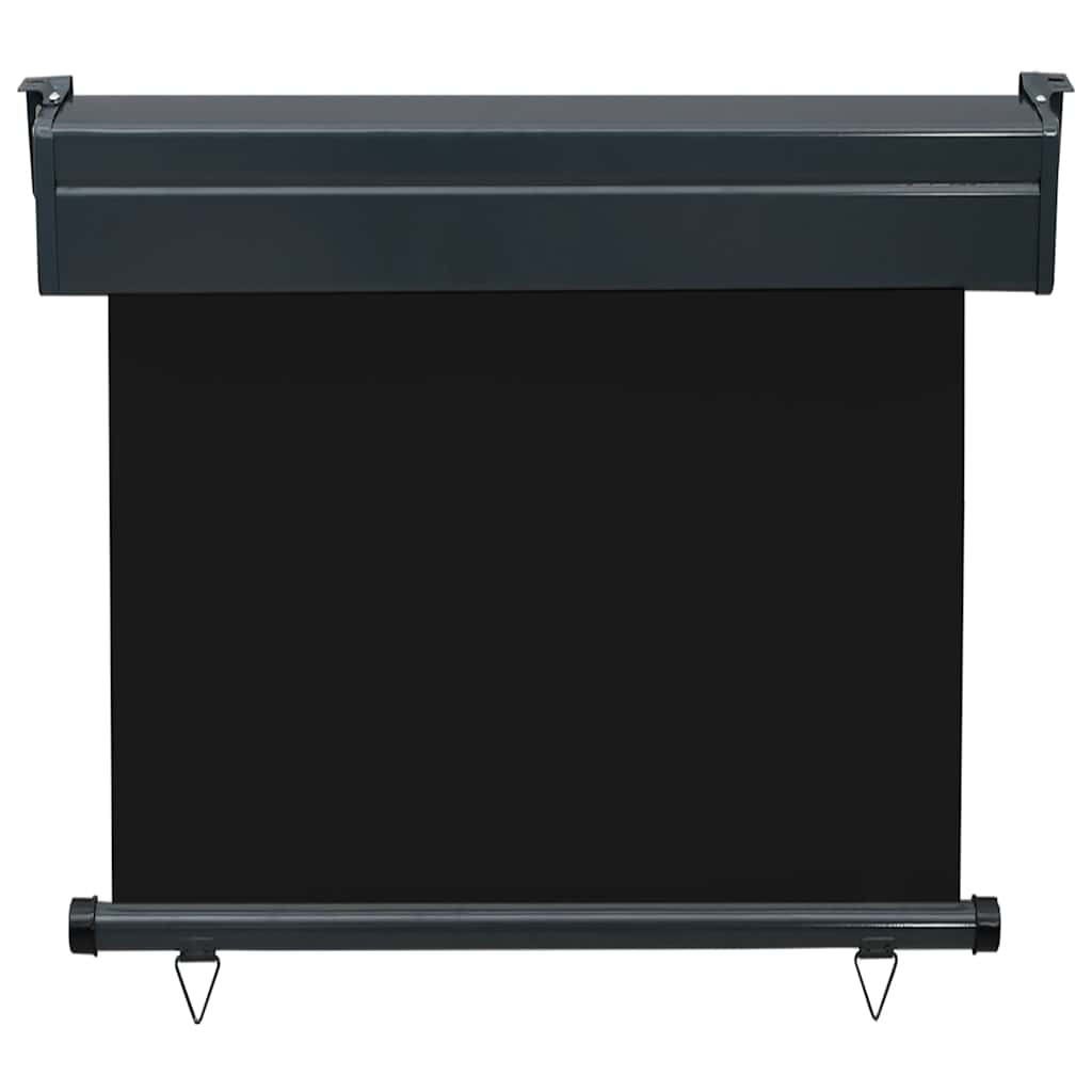 vidaXL Copertină laterală de balcon, negru, 80 x 250 cm vidaXL Copertină laterală de balcon, negru, 80 x 250 cm