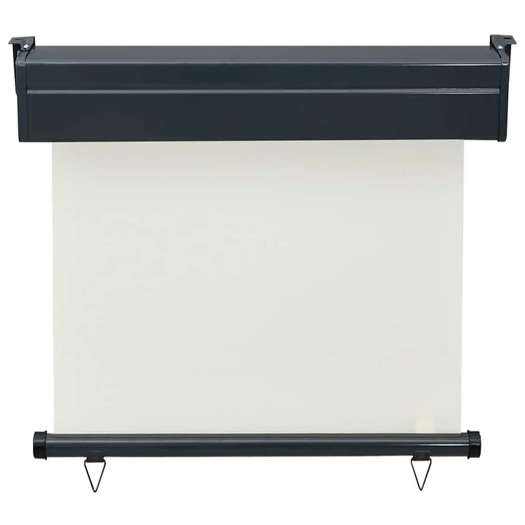 vidaXL Copertină laterală de balcon, crem, 80 x 250 cm vidaXL Copertină laterală de balcon, crem, 80 x 250 cm