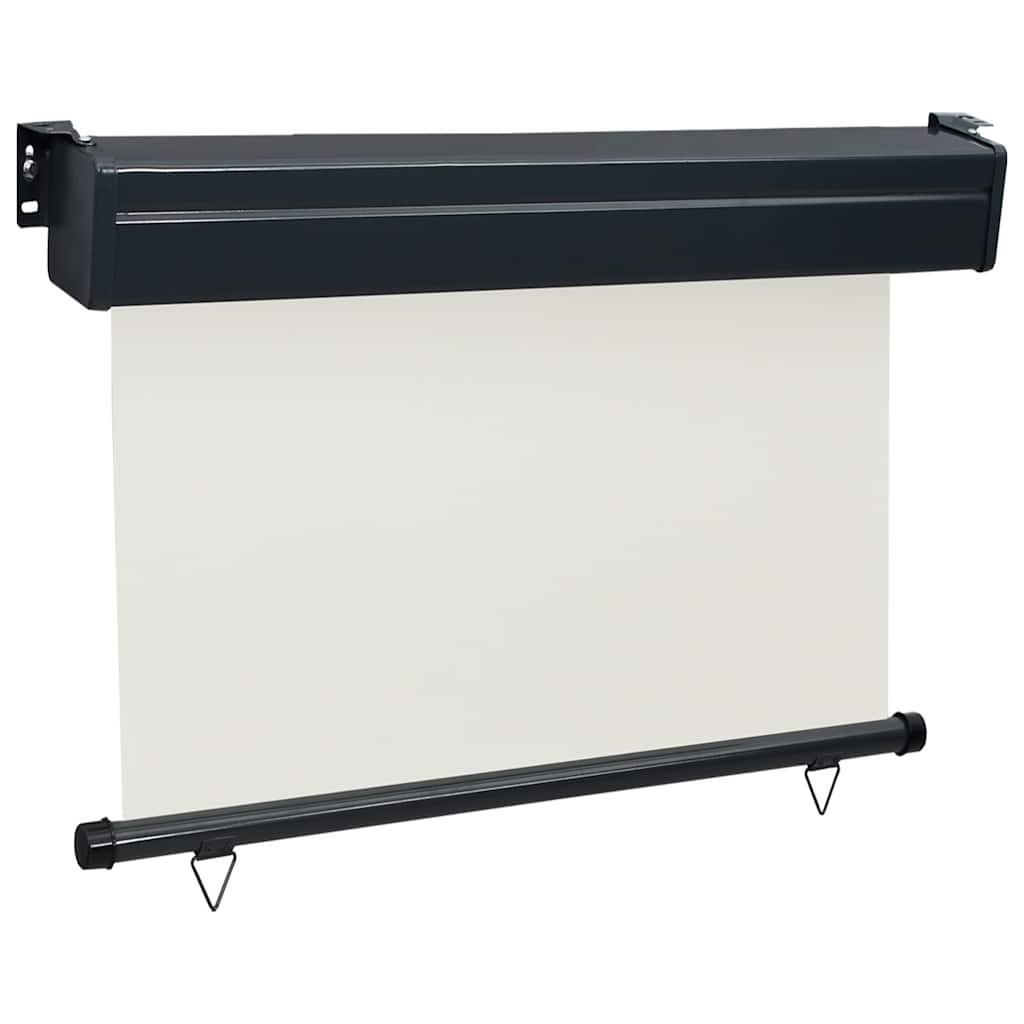 vidaXL Copertină laterală de balcon, crem, 80 x 250 cm vidaXL Copertină laterală de balcon, crem, 80 x 250 cm