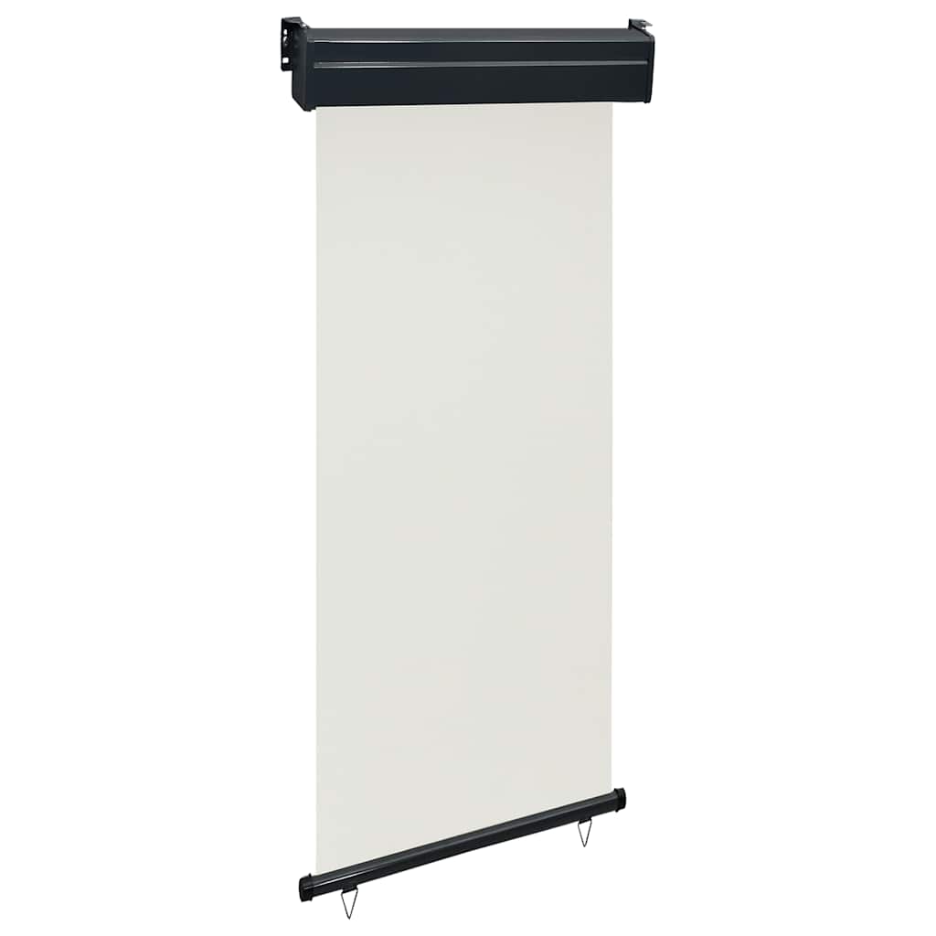 vidaXL Copertină laterală de balcon, crem, 80 x 250 cm vidaXL Copertină laterală de balcon, crem, 80 x 250 cm
