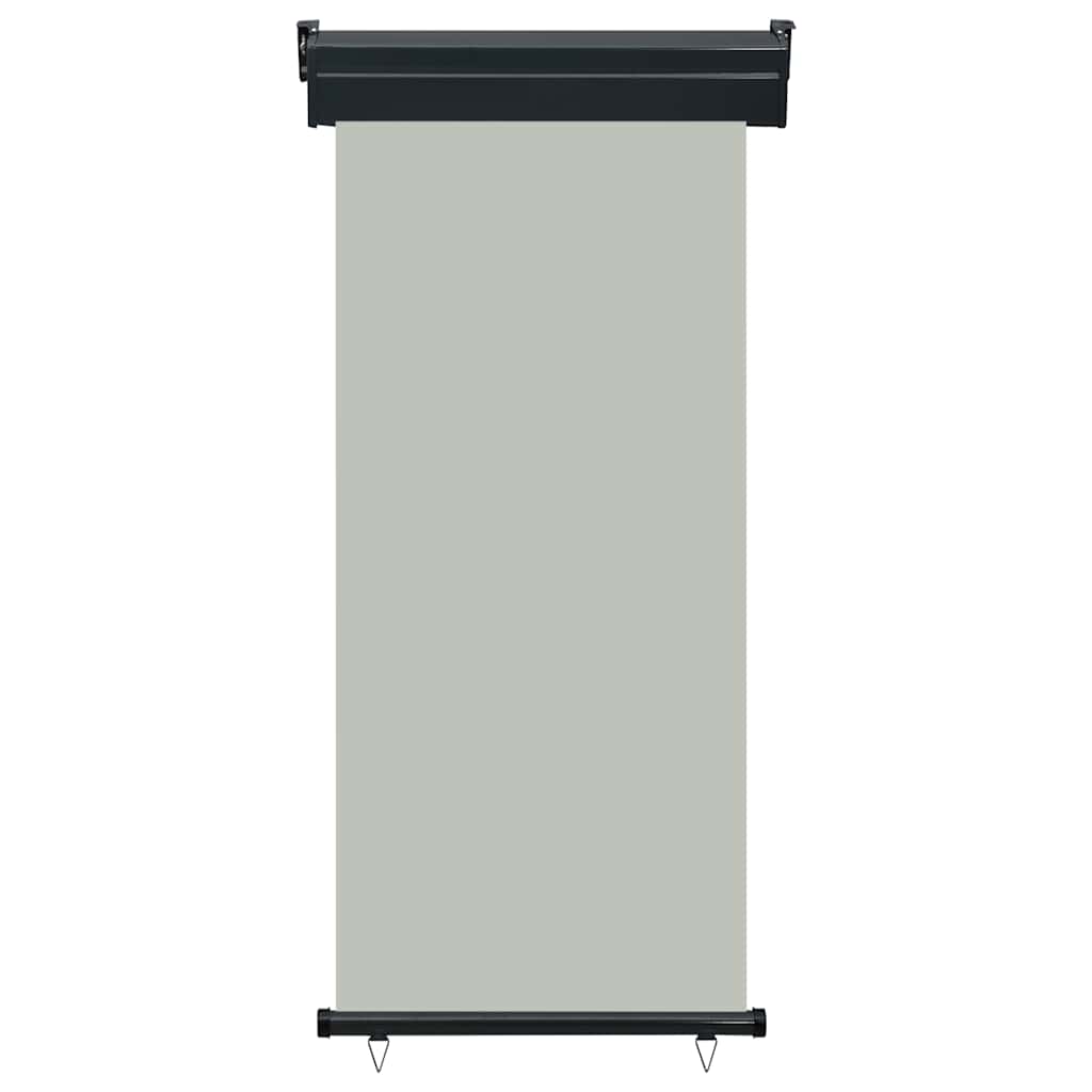 vidaXL Copertină laterală de balcon, gri, 80 x 250 cm vidaXL Copertină laterală de balcon, gri, 80 x 250 cm