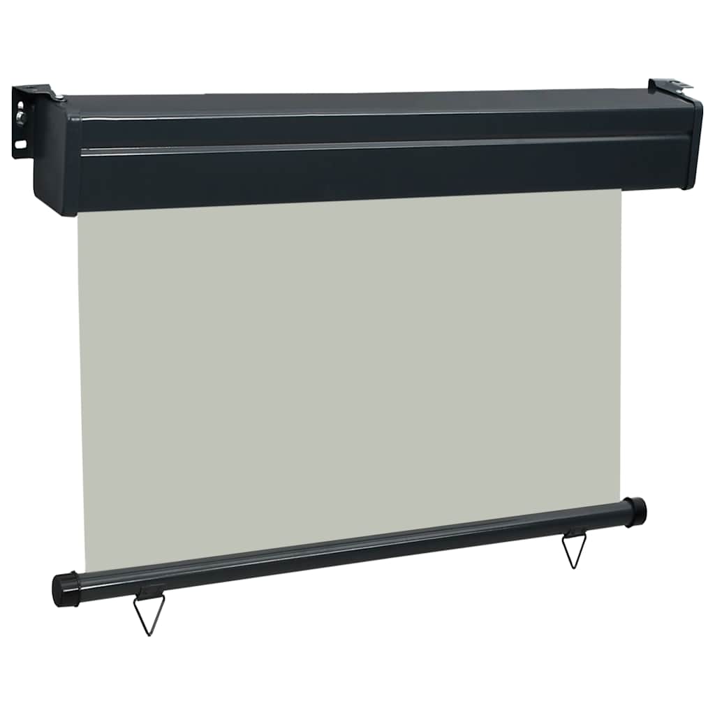 vidaXL Copertină laterală de balcon, gri, 80 x 250 cm vidaXL Copertină laterală de balcon, gri, 80 x 250 cm