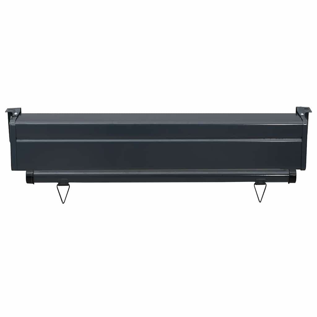 vidaXL Copertină laterală de balcon, maro, 80 x 250 cm