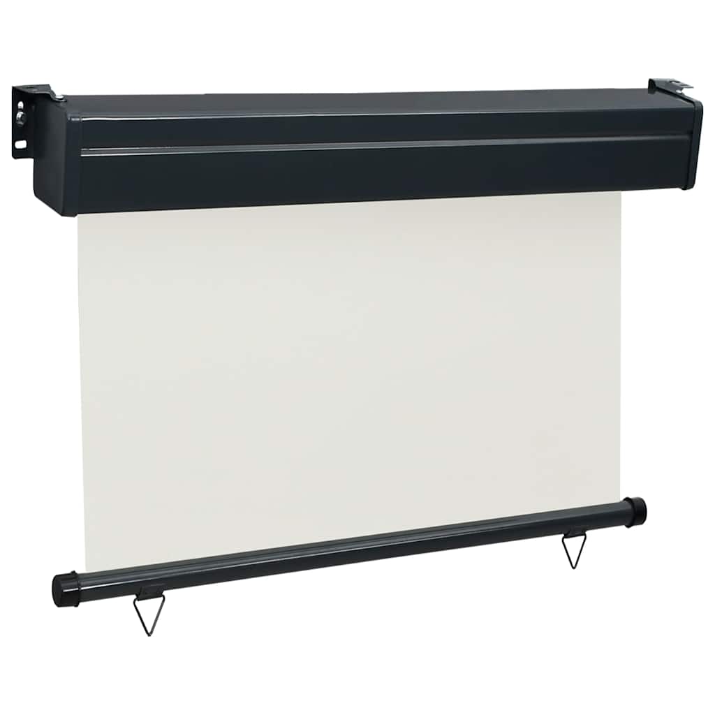 vidaXL Copertină laterală de balcon, crem, 100 x 250 cm vidaXL Copertină laterală de balcon, crem, 100 x 250 cm