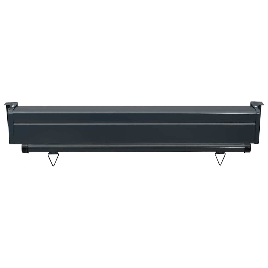 vidaXL Copertină laterală de balcon, gri, 100 x 250 cm vidaXL Copertină laterală de balcon, gri, 100 x 250 cm