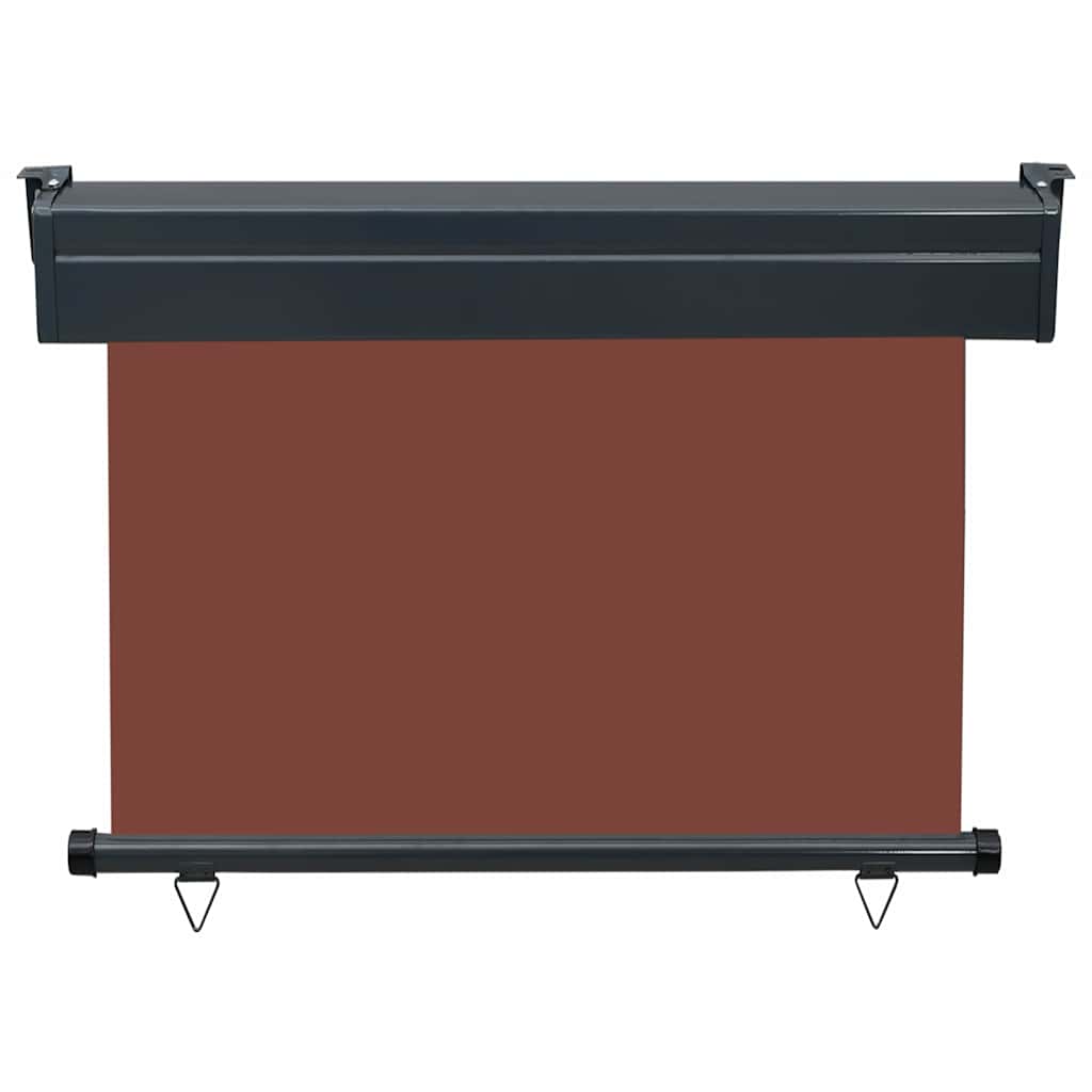 vidaXL Copertină laterală de balcon, maro, 100 x 250 cm vidaXL Copertină laterală de balcon, maro, 100 x 250 cm