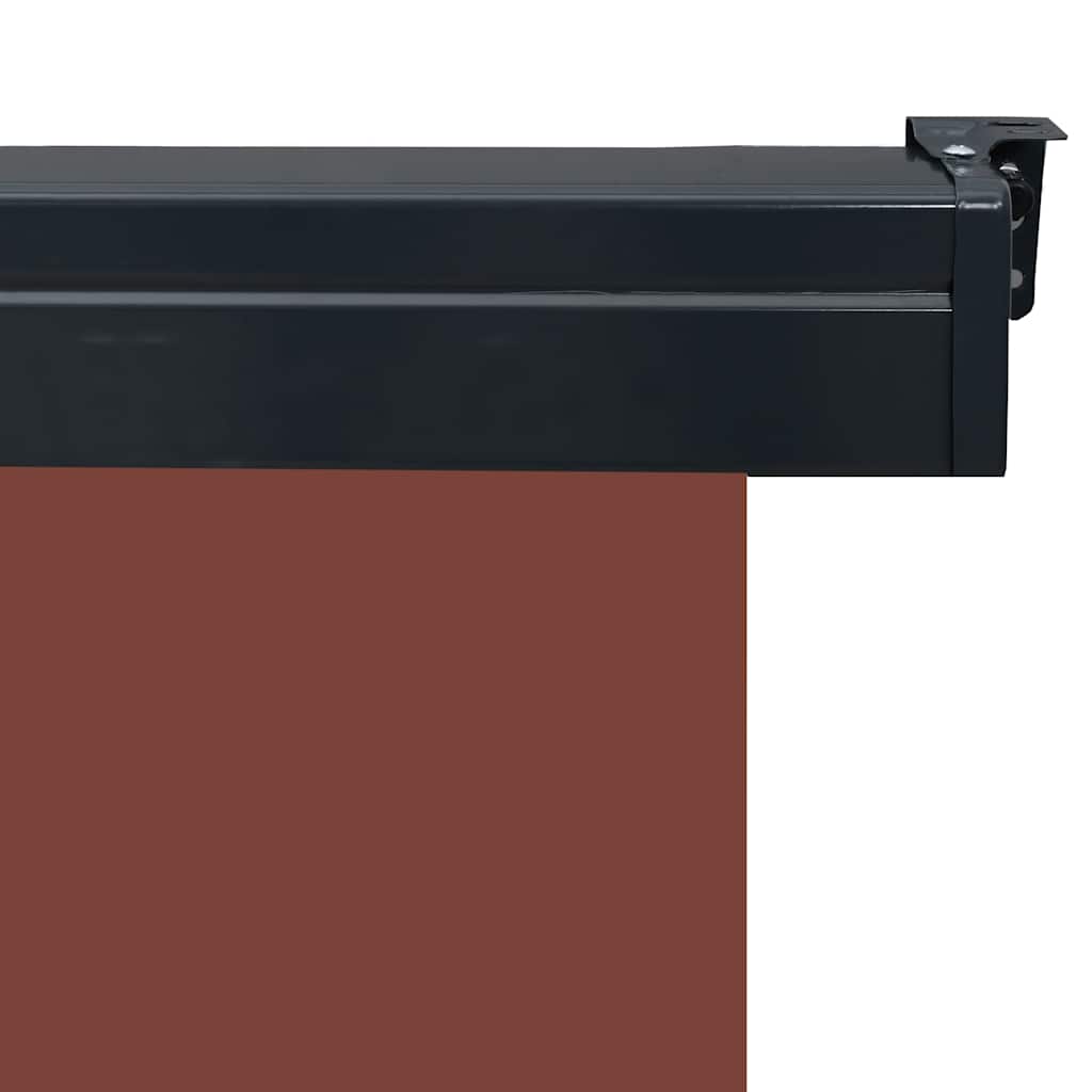 vidaXL Copertină laterală de balcon, maro, 100 x 250 cm vidaXL Copertină laterală de balcon, maro, 100 x 250 cm