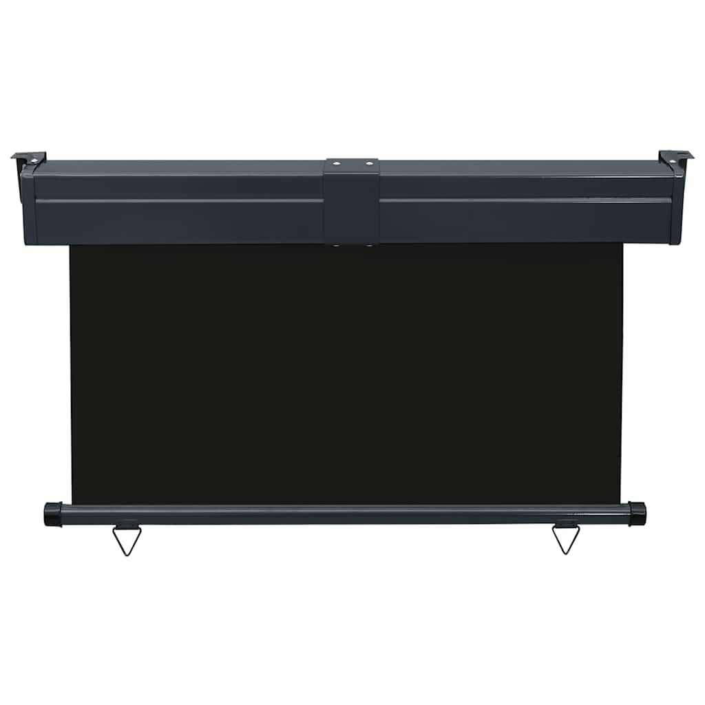 vidaXL Copertină laterală de balcon, negru, 125 x 250 cm vidaXL Copertină laterală de balcon, negru, 125 x 250 cm