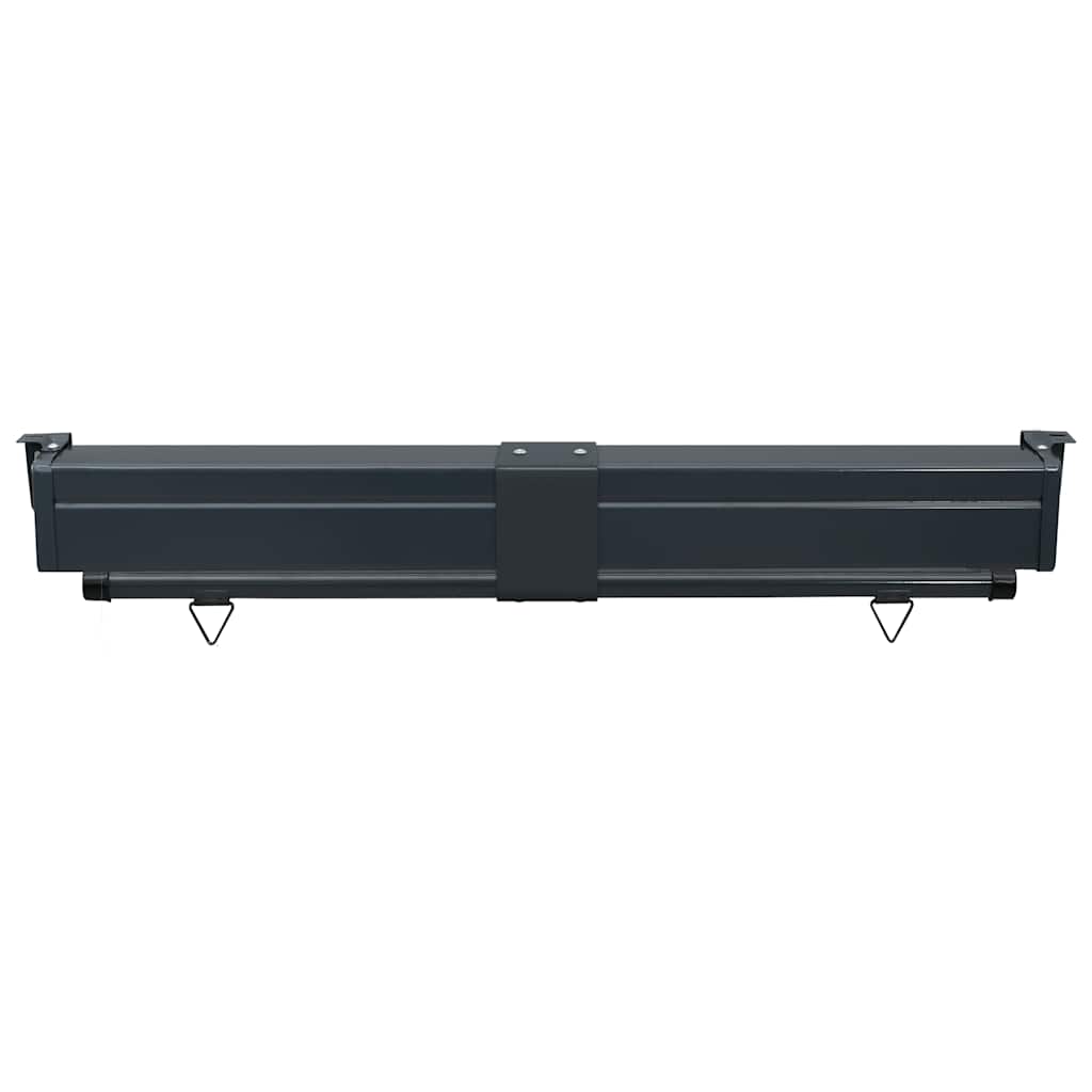 vidaXL Copertină laterală de balcon, negru, 125 x 250 cm vidaXL Copertină laterală de balcon, negru, 125 x 250 cm