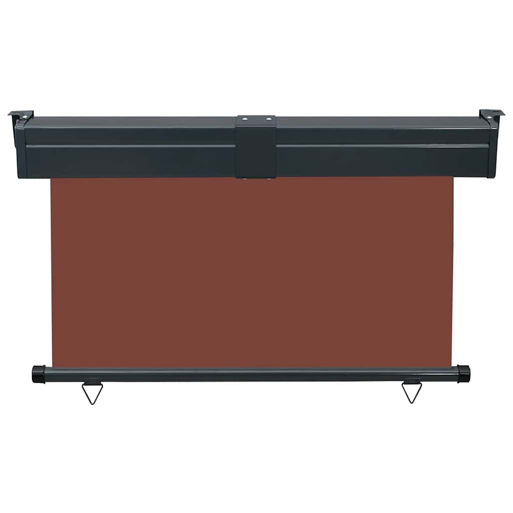 vidaXL Copertină laterală de balcon, maro, 125 x 250 cm vidaXL Copertină laterală de balcon, maro, 125 x 250 cm