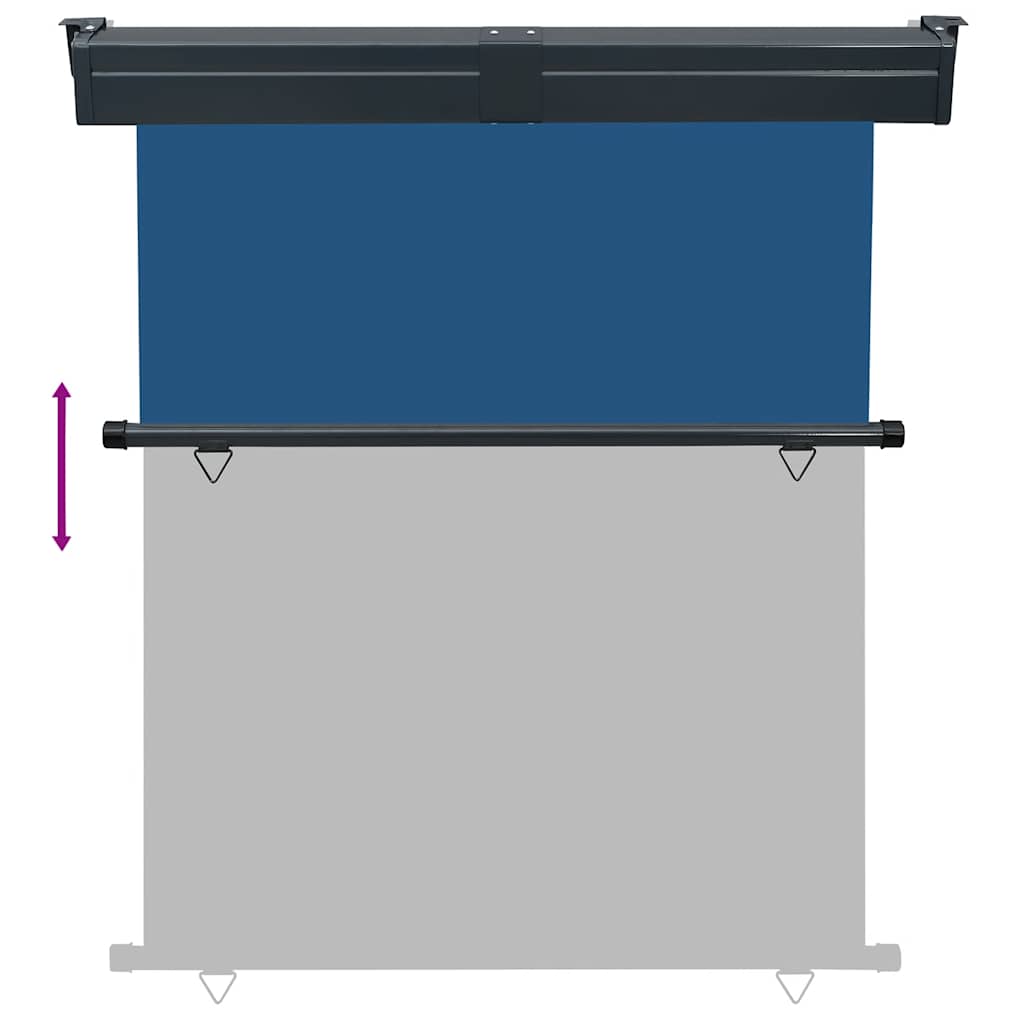 vidaXL Copertină laterală de balcon, albastru, 145x250 cm vidaXL Copertină laterală de balcon, albastru, 145x250 cm