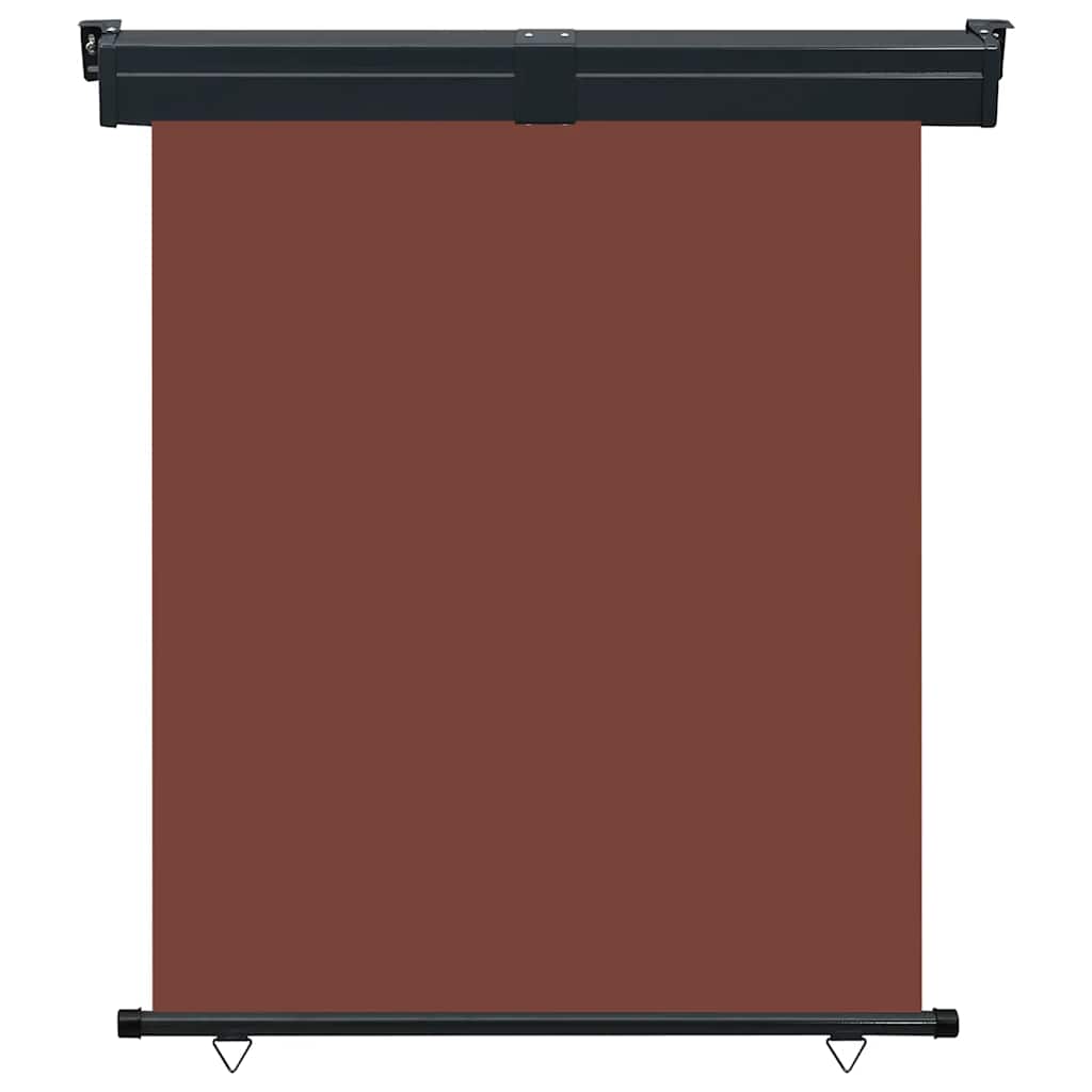 vidaXL Copertină laterală de balcon, maro, 145x250 cm vidaXL Copertină laterală de balcon, maro, 145x250 cm