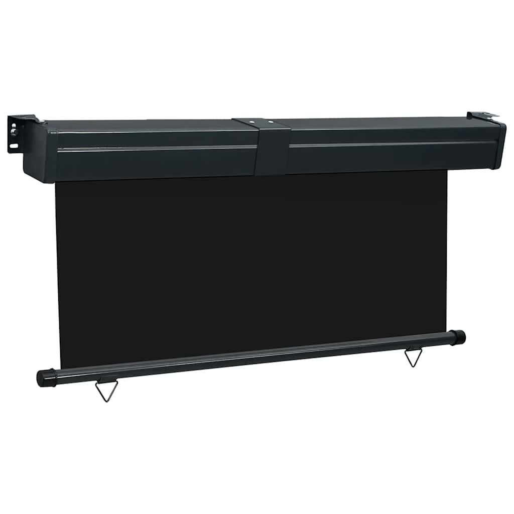 vidaXL Copertină laterală de balcon, negru, 165 x 250 cm vidaXL Copertină laterală de balcon, negru, 165 x 250 cm