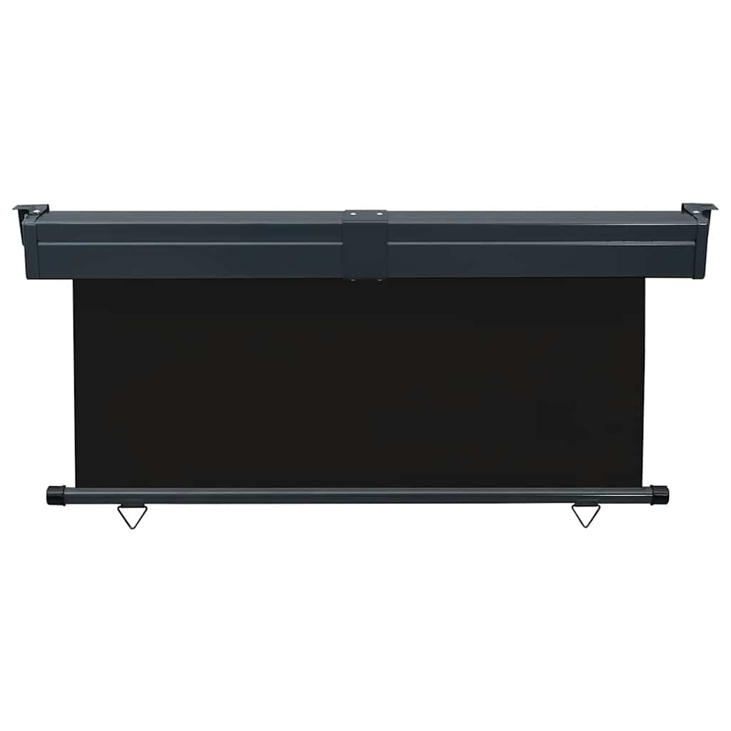 vidaXL Copertină laterală de balcon, negru, 165 x 250 cm vidaXL Copertină laterală de balcon, negru, 165 x 250 cm