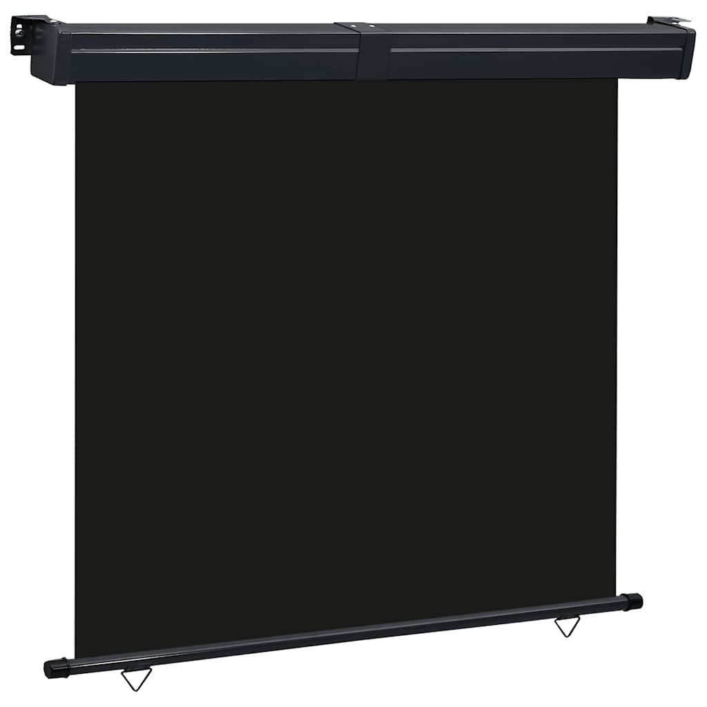 vidaXL Copertină laterală de balcon, negru, 165 x 250 cm vidaXL Copertină laterală de balcon, negru, 165 x 250 cm