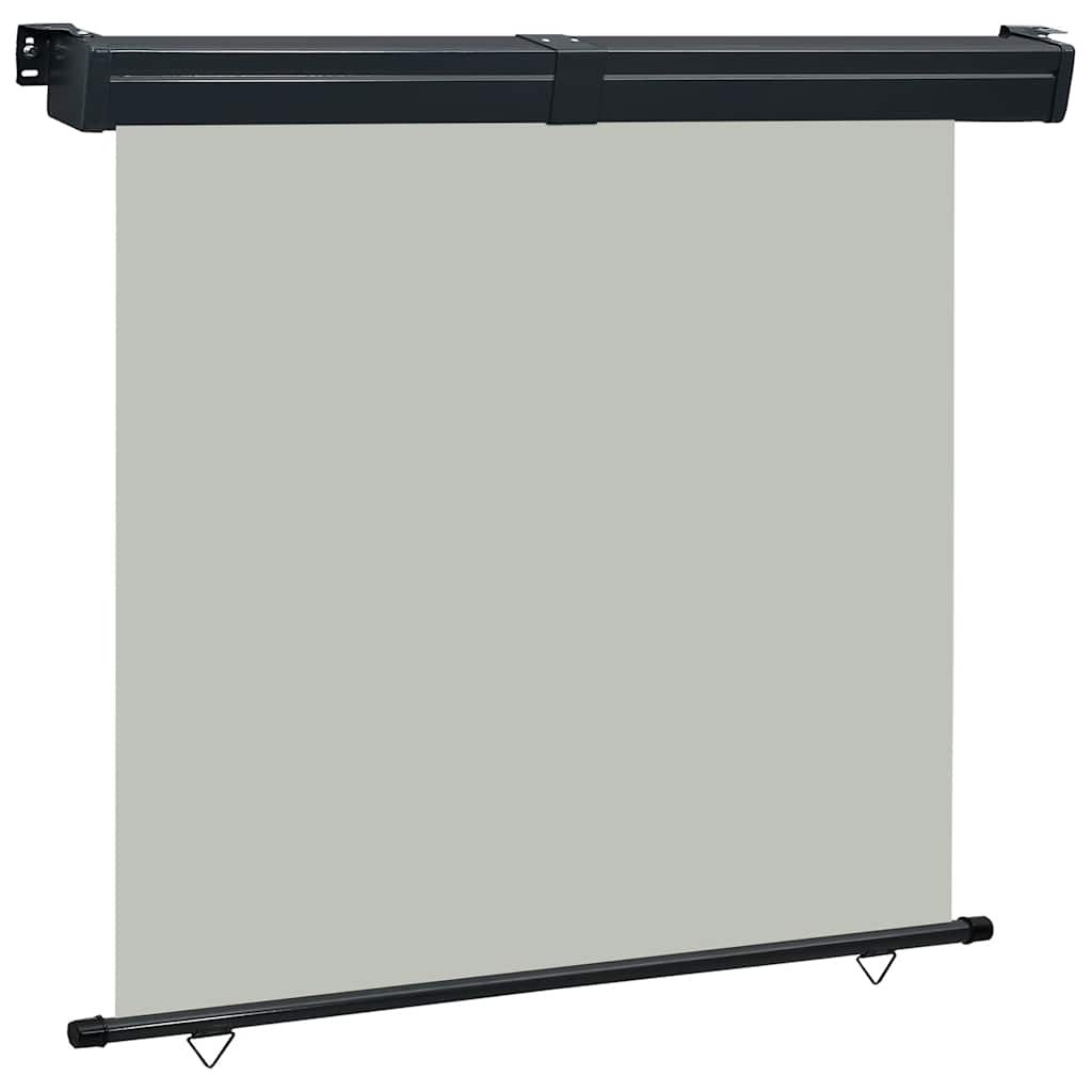 vidaXL Copertină laterală de balcon, gri, 165 x 250 cm vidaXL Copertină laterală de balcon, gri, 165 x 250 cm