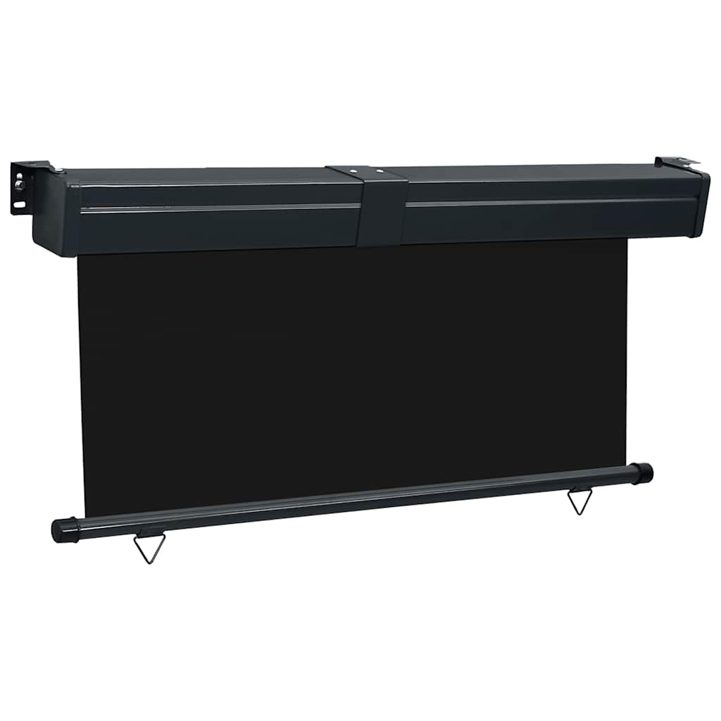 vidaXL Copertină laterală de balcon, negru, 170x250 cm vidaXL Copertină laterală de balcon, negru, 170x250 cm