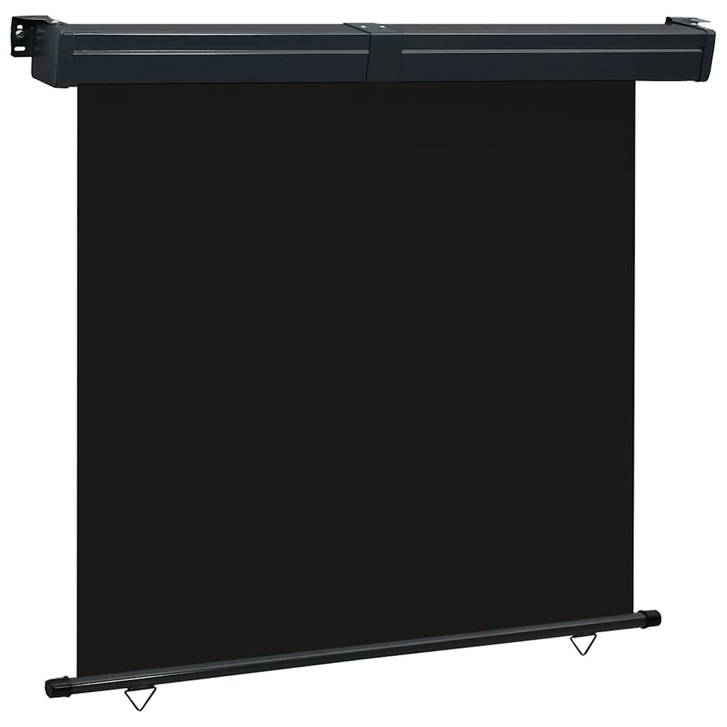 vidaXL Copertină laterală de balcon, negru, 170x250 cm vidaXL Copertină laterală de balcon, negru, 170x250 cm
